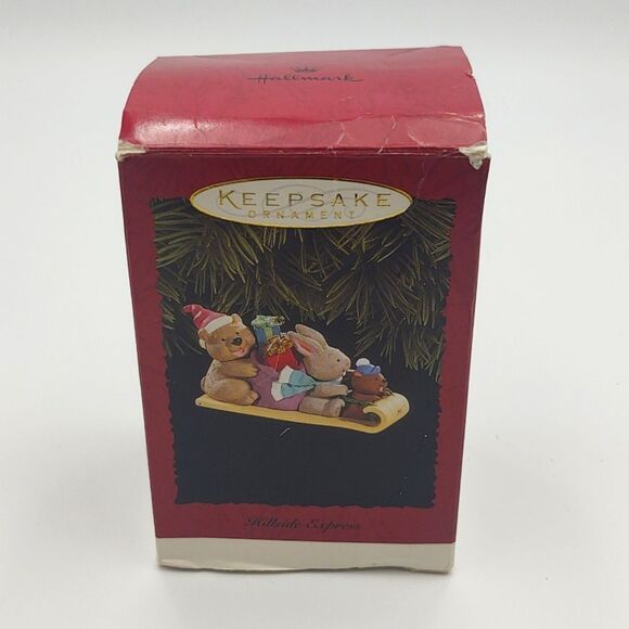 VINTAGE 1996 Hallmark Keepsake "Hillside Express" Ornament - Picture 7 of 8